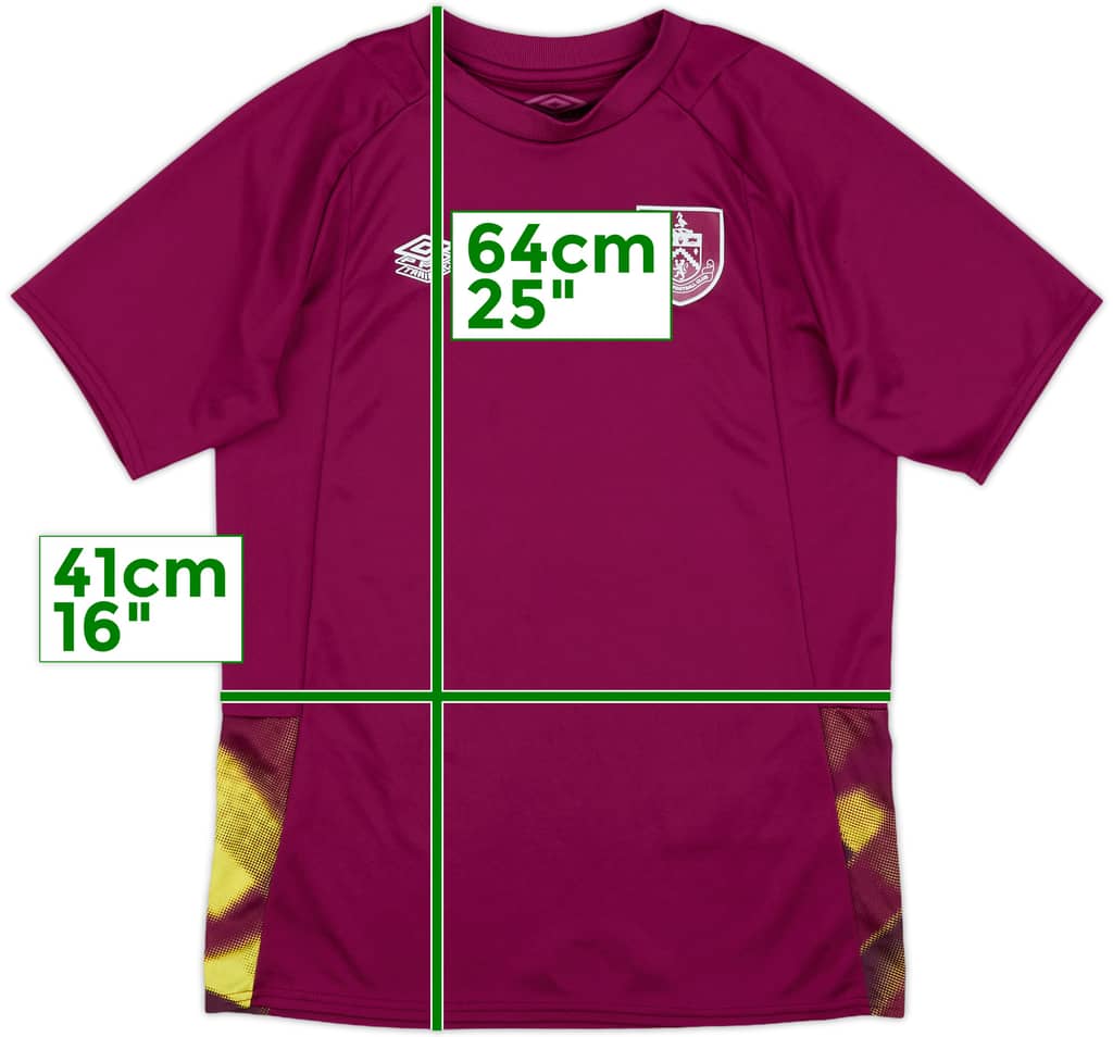 2022-23 Burnley Umbro Training Shirt - 8/10 - (XL.Boys)
