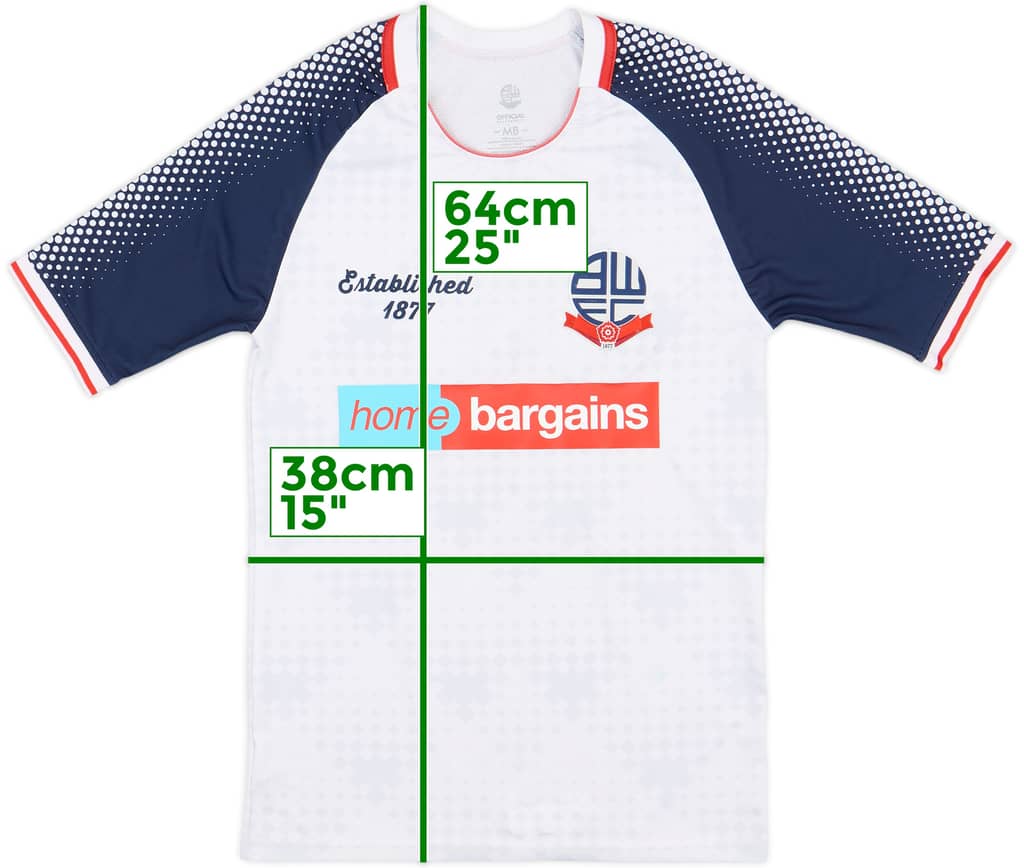 2019-20 Bolton Home Shirt - 9/10 - (M.Boys)
