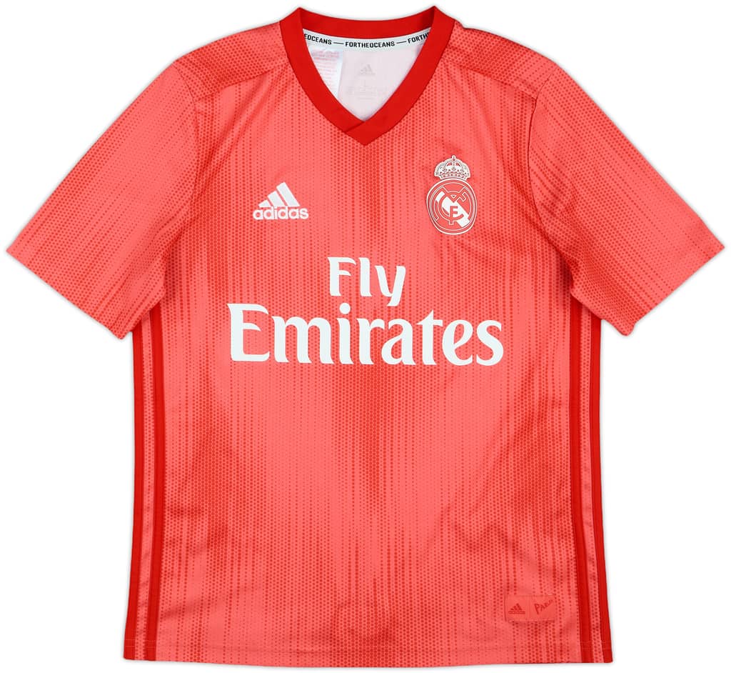 2018-19 Real Madrid Third Shirt - 8/10 - (L.Boys)