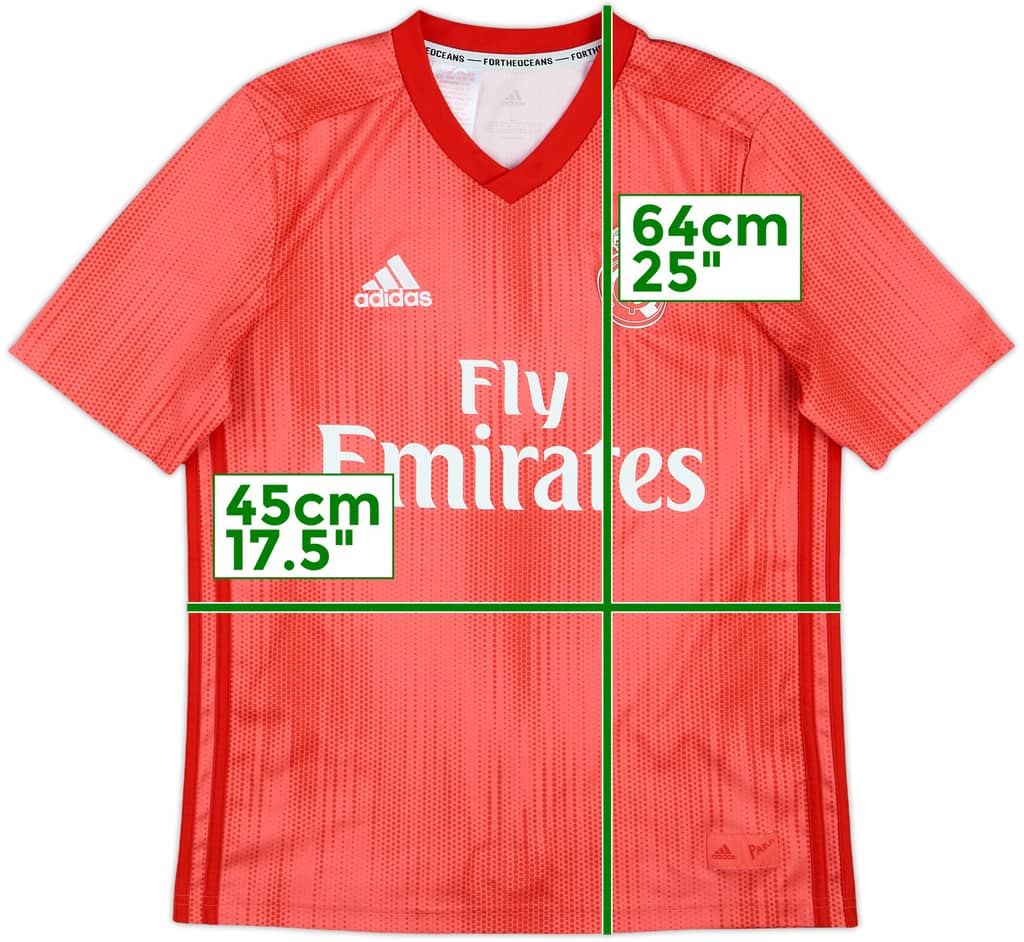 2018-19 Real Madrid Third Shirt - 8/10 - (L.Boys)
