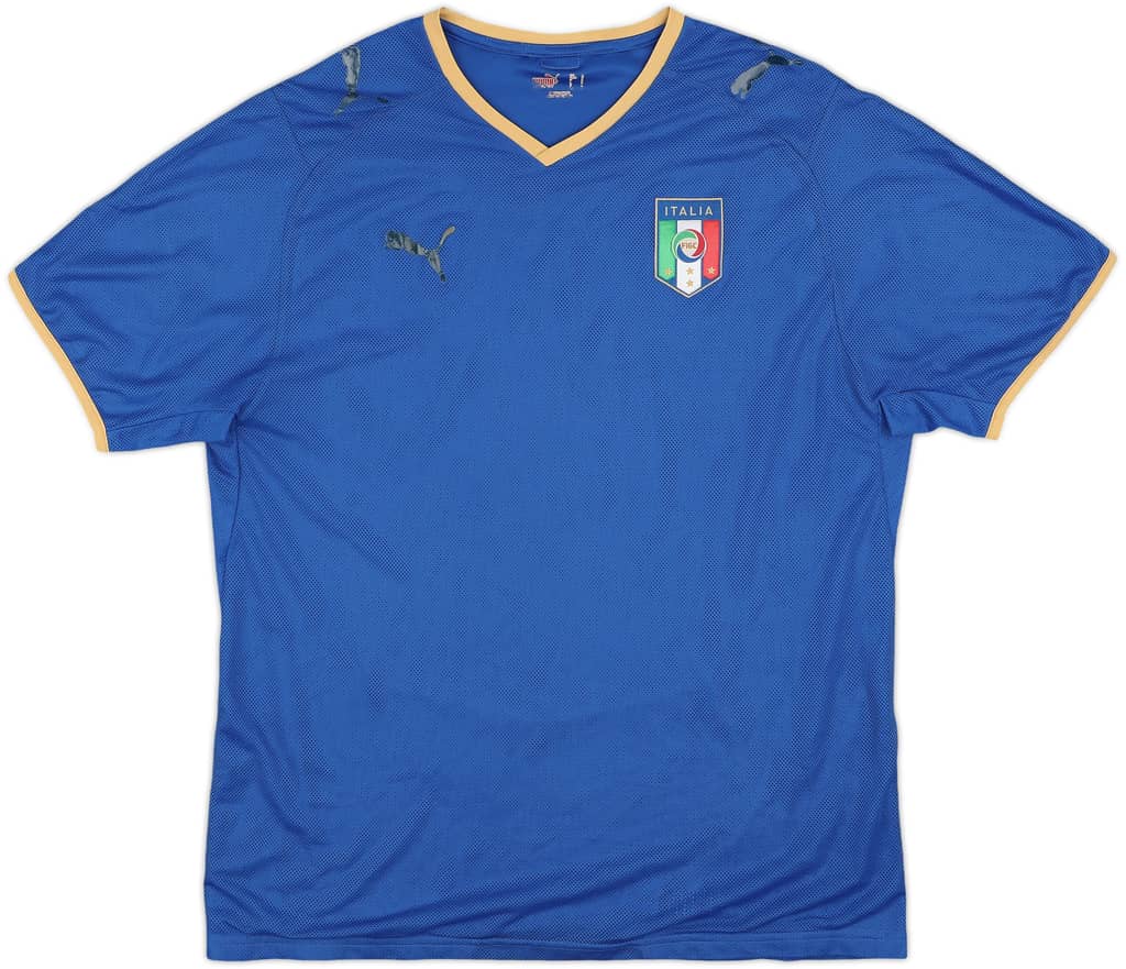2007-08 Italy Home Shirt - 4/10 - (L)