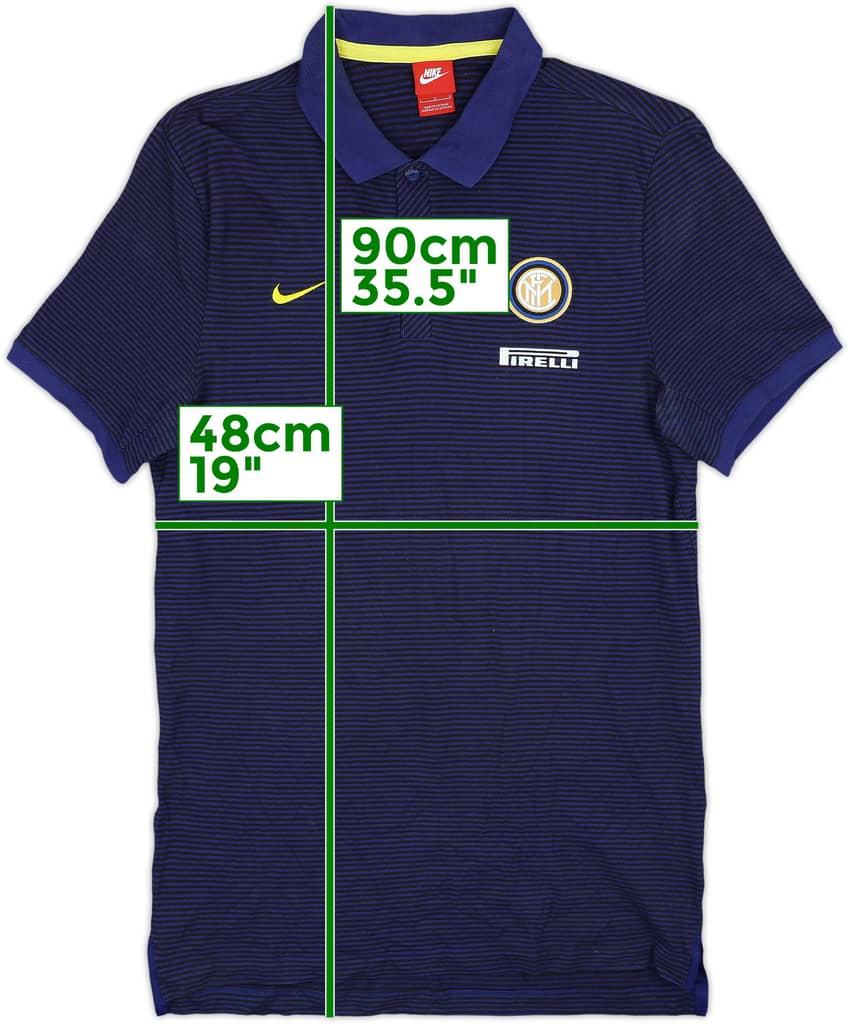 2016-17 Inter Milan Nike Polo Shirt - 9/10 - (L)