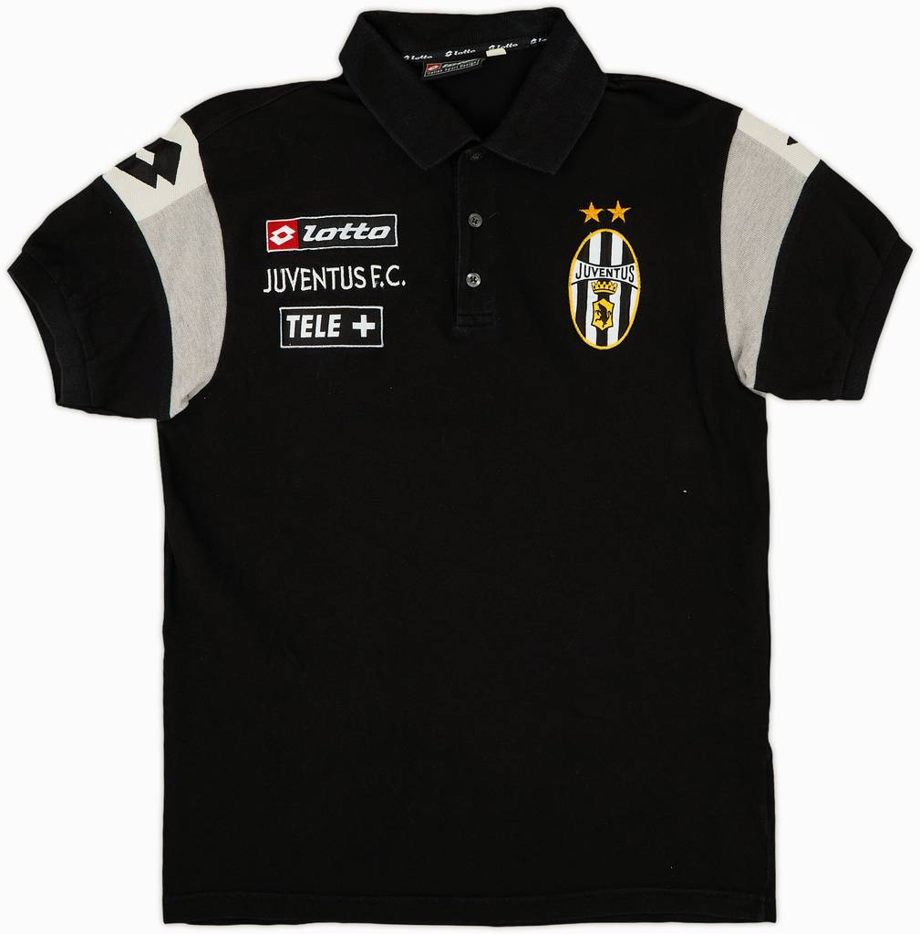 2001-02 Juventus Lotto Polo Shirt - 8/10 - (M)