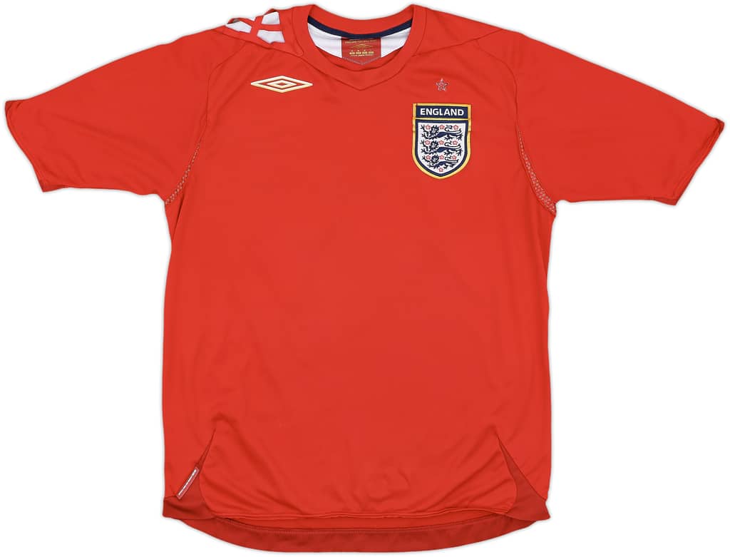 2006-08 England Away Shirt - 5/10 - (M)