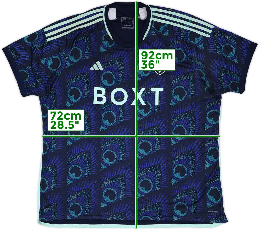 2021-22 Leeds United Away Shirt - 10/10 - (3XL)