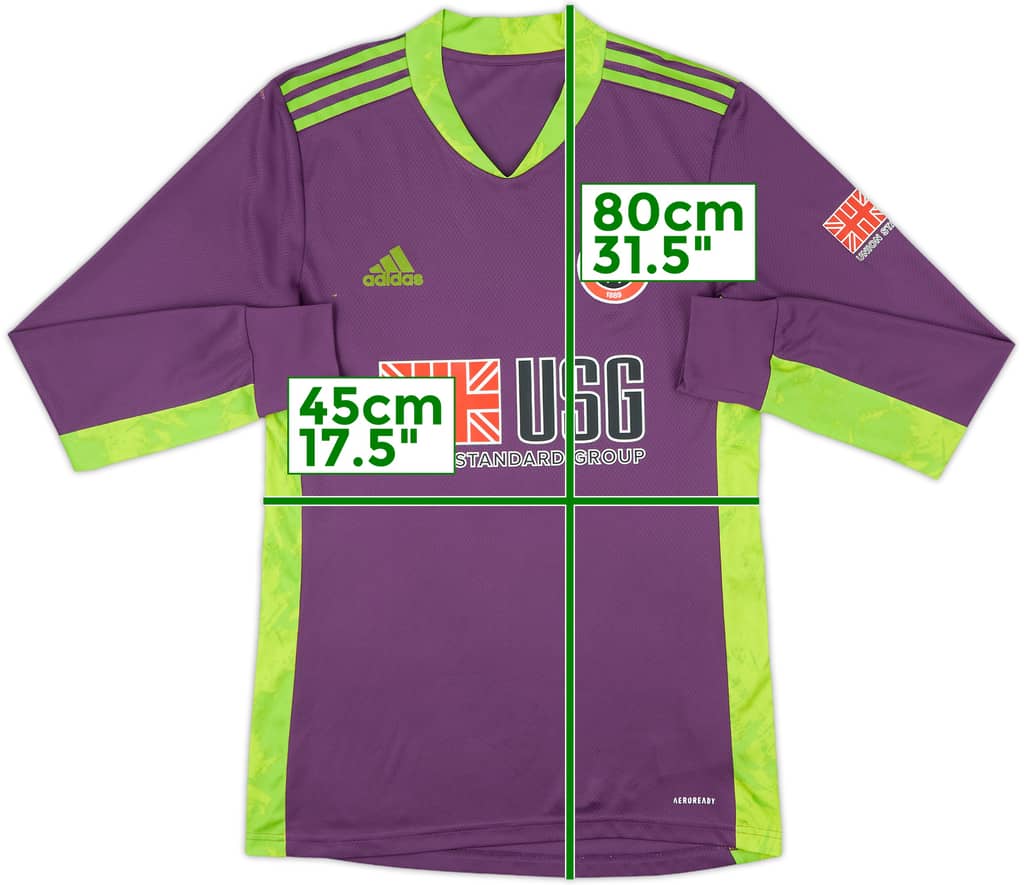 2021-22 Sheffield United GK Shirt - 7/10 - (S)