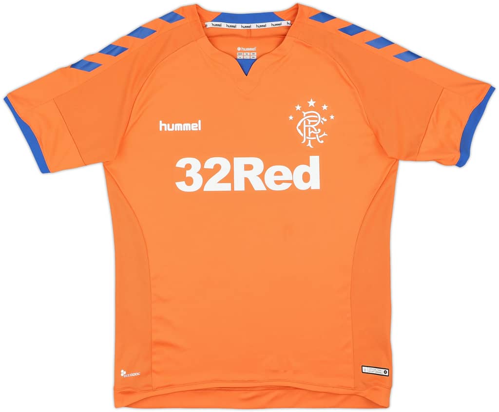 2018-19 Rangers Third Shirt - 7/10 - (XL)