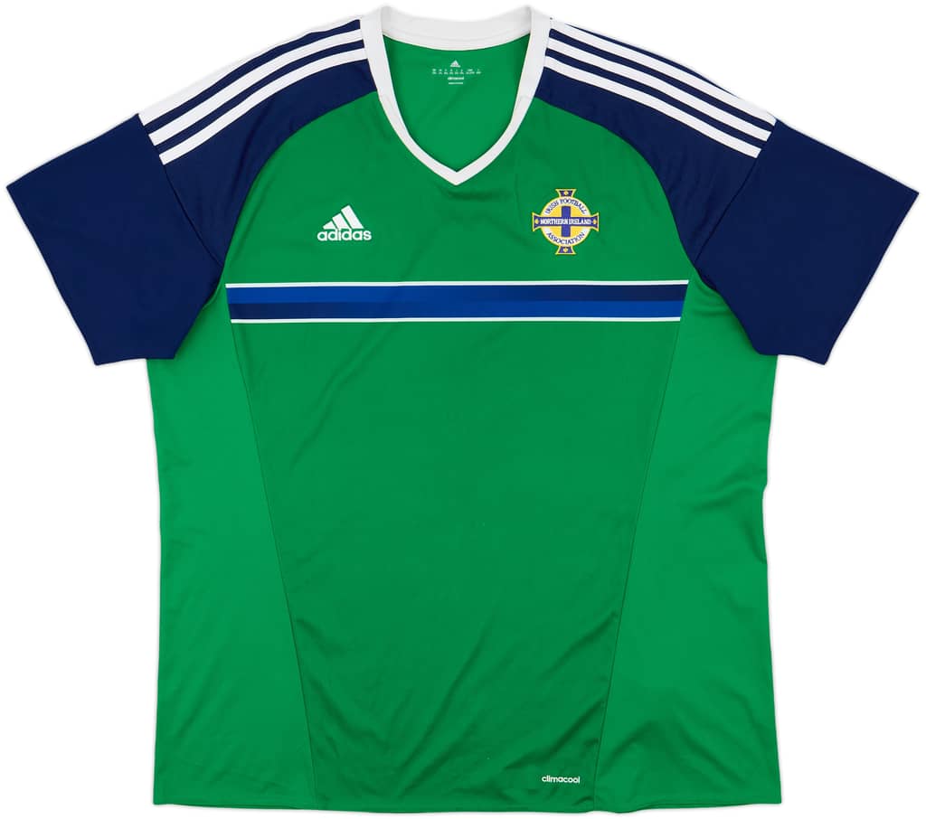 2016-17 Northern Ireland Home Shirt - 9/10 - (XXL)