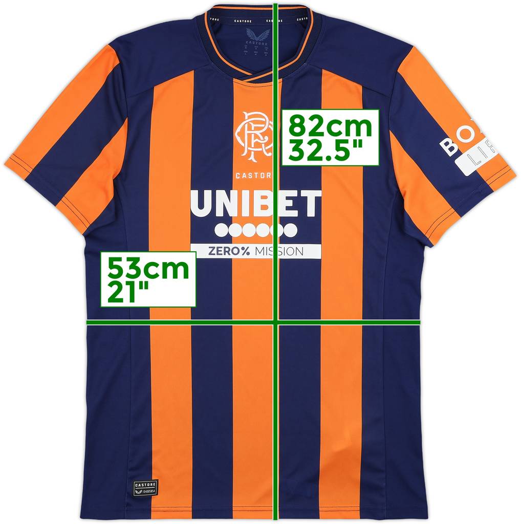 2023-24 Rangers Third Shirt - 10/10 - (M)