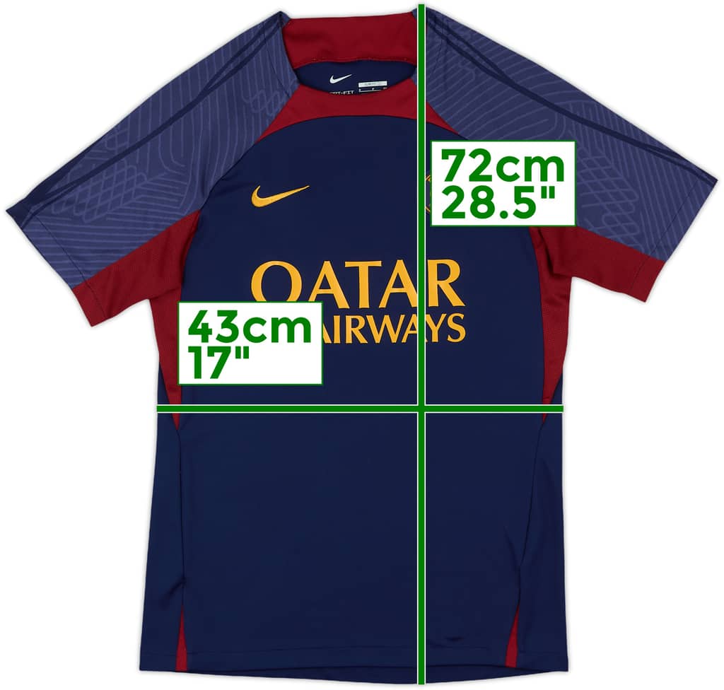 2023-24 Paris Saint-Germain Nike Training Shirt - 9/10 - (S)