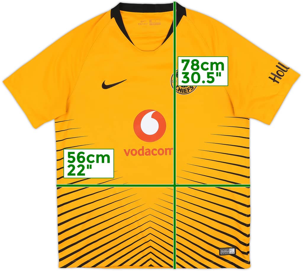 2018-19 Kaizer Chiefs Home Shirt - 8/10 - (L)