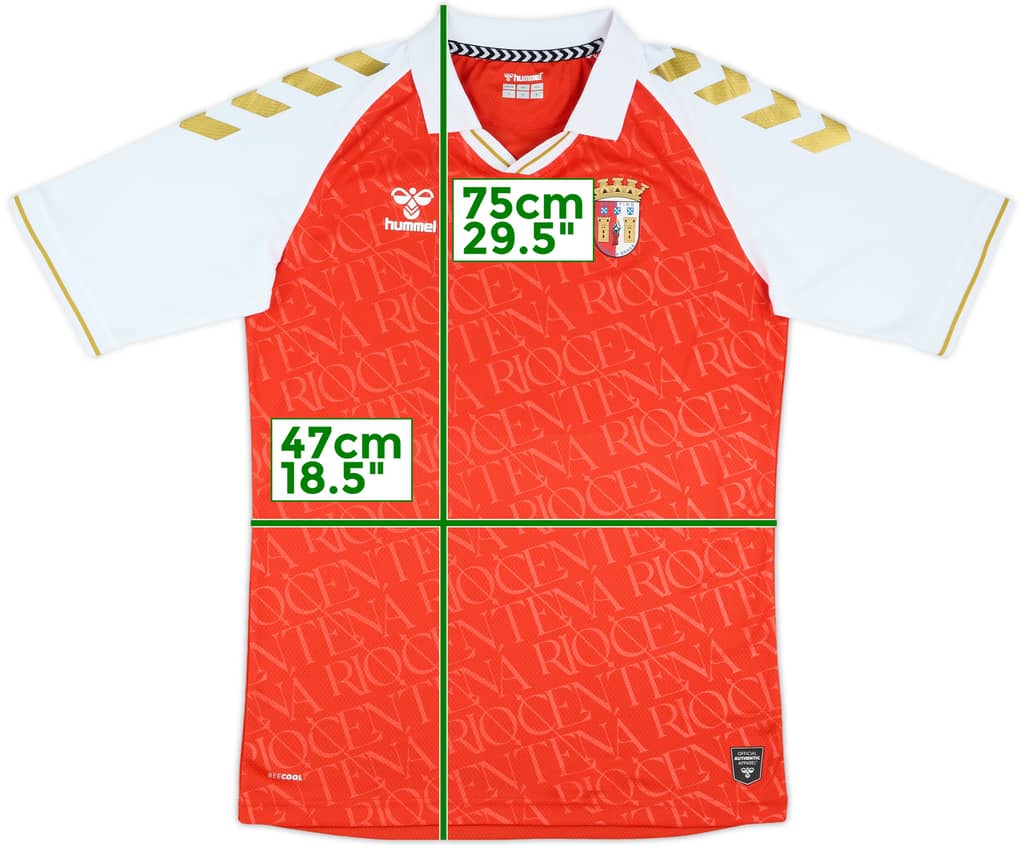 2020-21 Braga Home Shirt - 9/10 - (S)