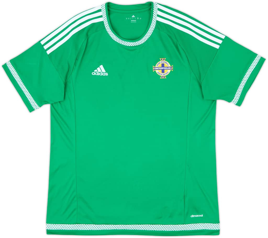 2015 Northern Ireland Home Shirt - 8/10 - (L)