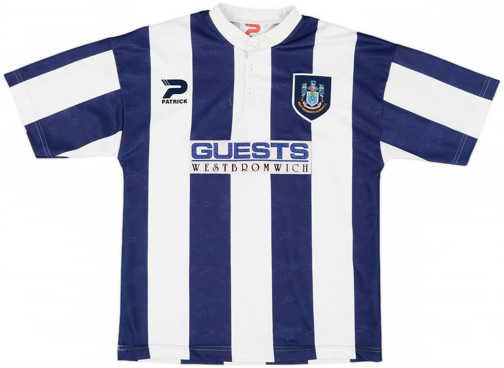 1996-97 West Brom Home Shirt - 9/10 - (L.Boys)