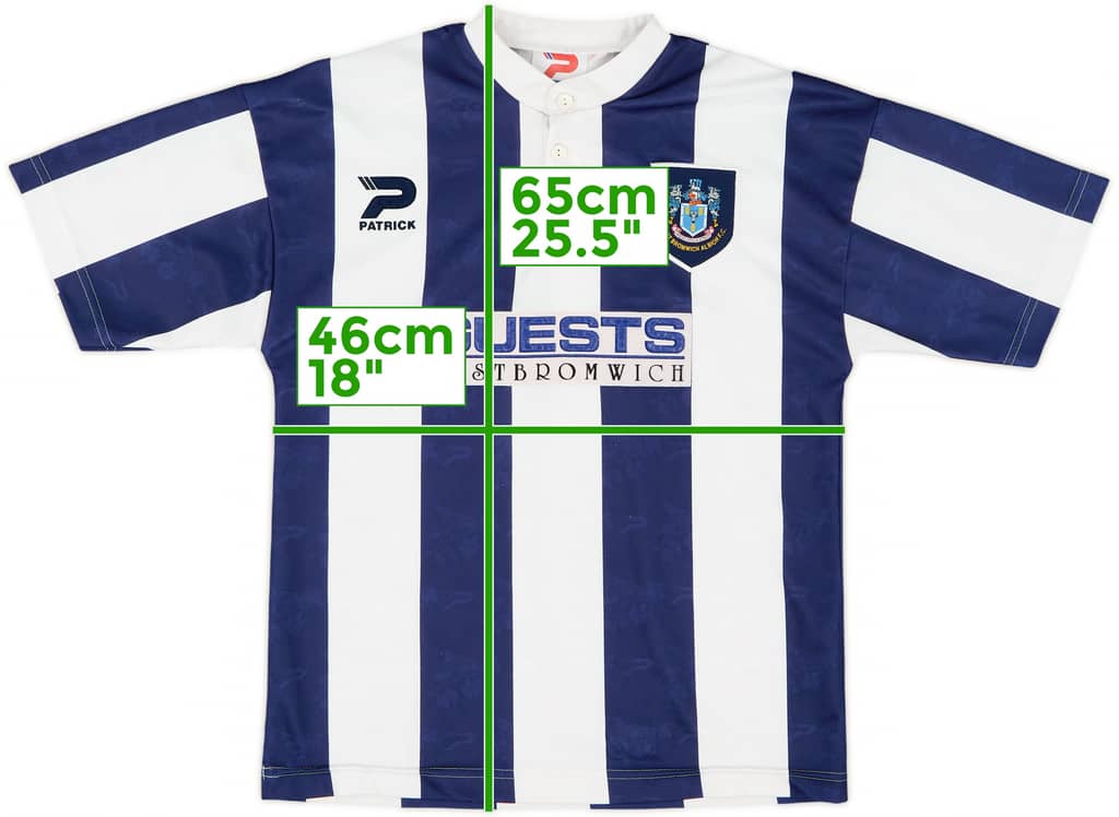 1996-97 West Brom Home Shirt - 9/10 - (L.Boys)