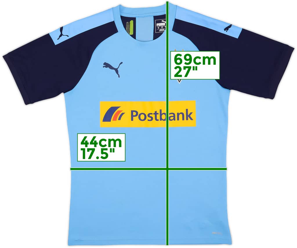 2019-20 Borussia Monchengladbach Away Shirt - 8/10 - (S)
