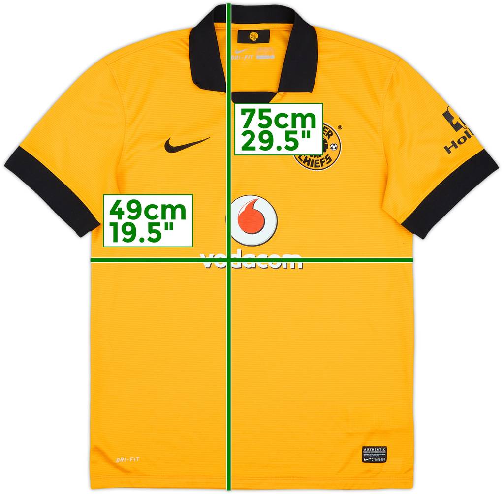 2013-14 Kaizer Chiefs Home Shirt - 8/10 - (M)
