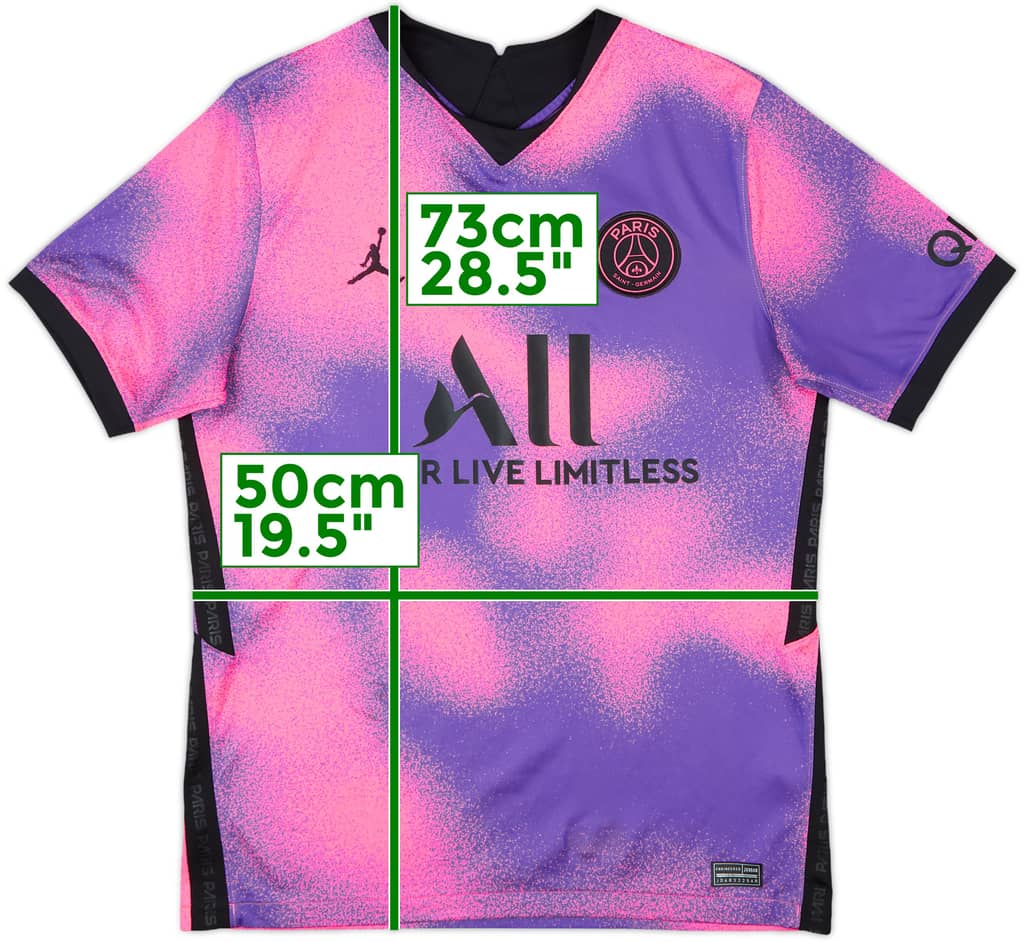 2020-21 Paris Saint-Germain Fourth Shirt - 10/10 - (M)