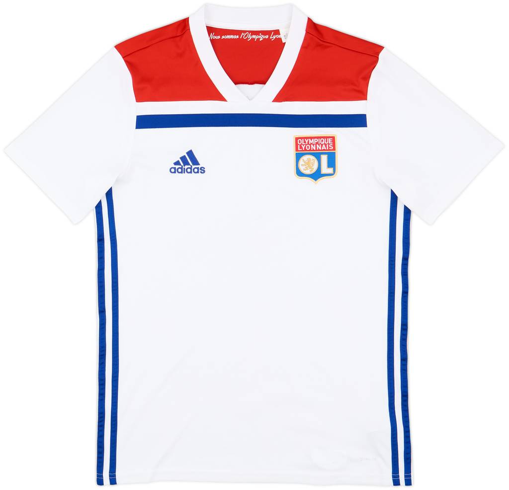 2018-19 Lyon Home Shirt - 8/10 - (S)