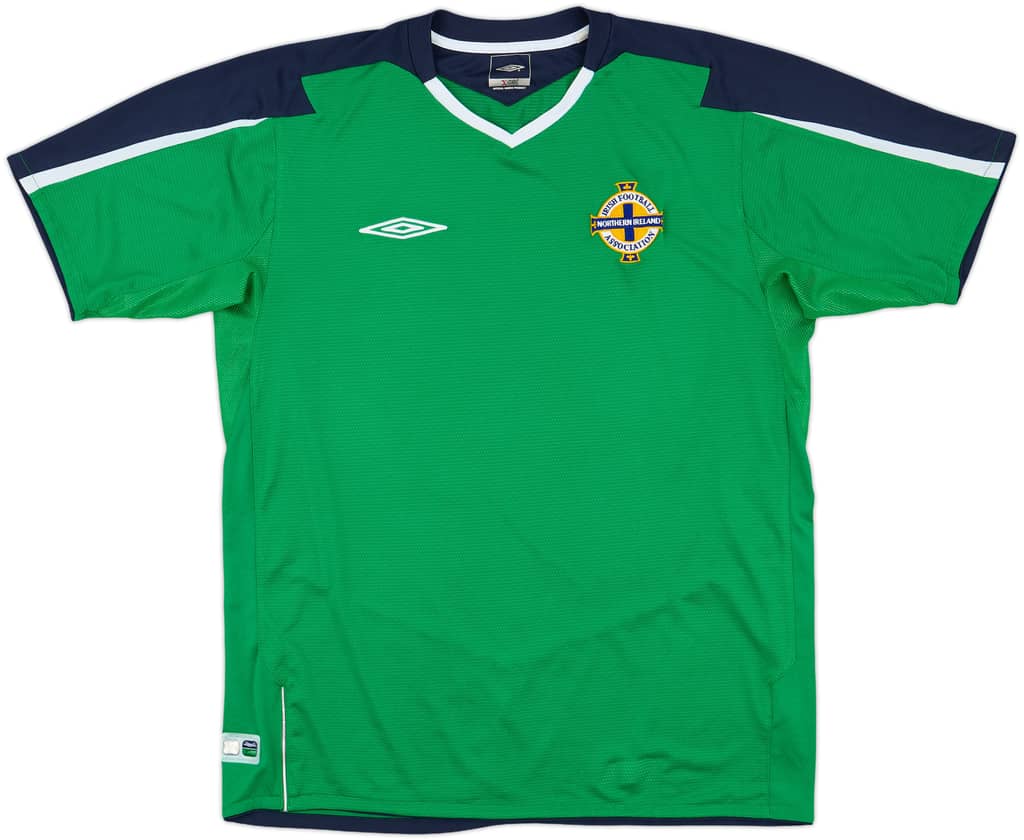 2004-06 Northern Ireland Umbro Home Shirt - 7/10 - (L)