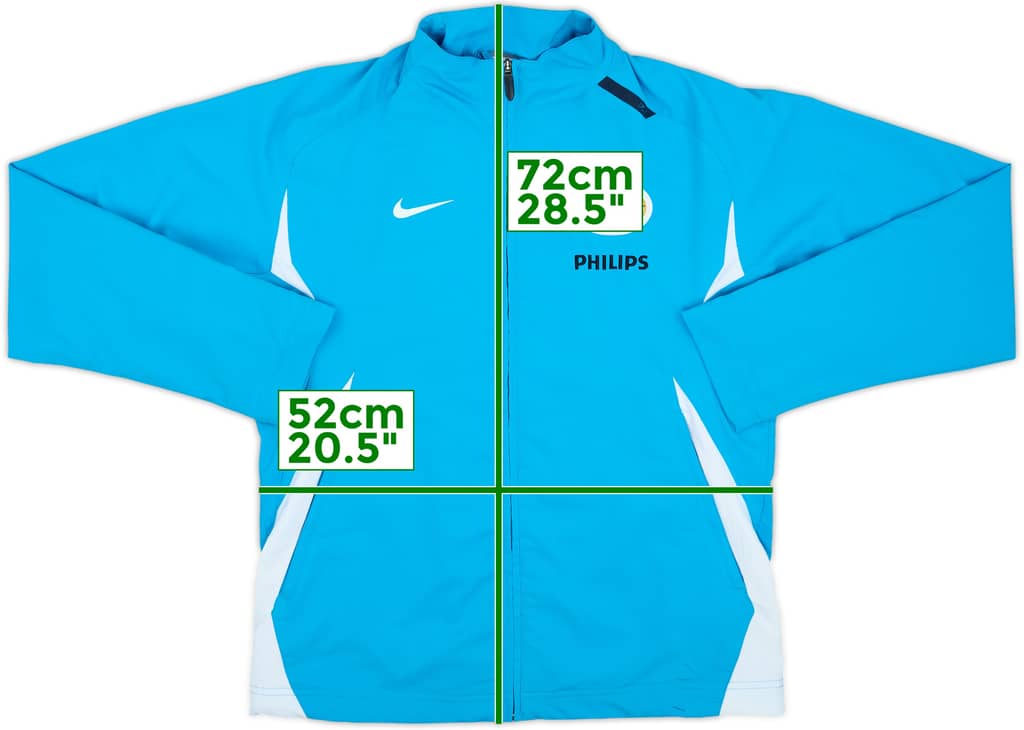 2007-08 PSV Nike Track Jacket - 8/10 - (M)