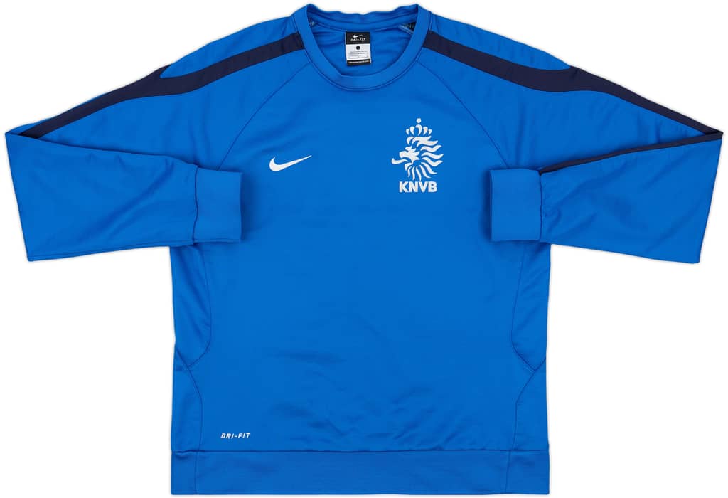 2010-11 Netherlands Nike Sweat Top - 6/10 - (L)