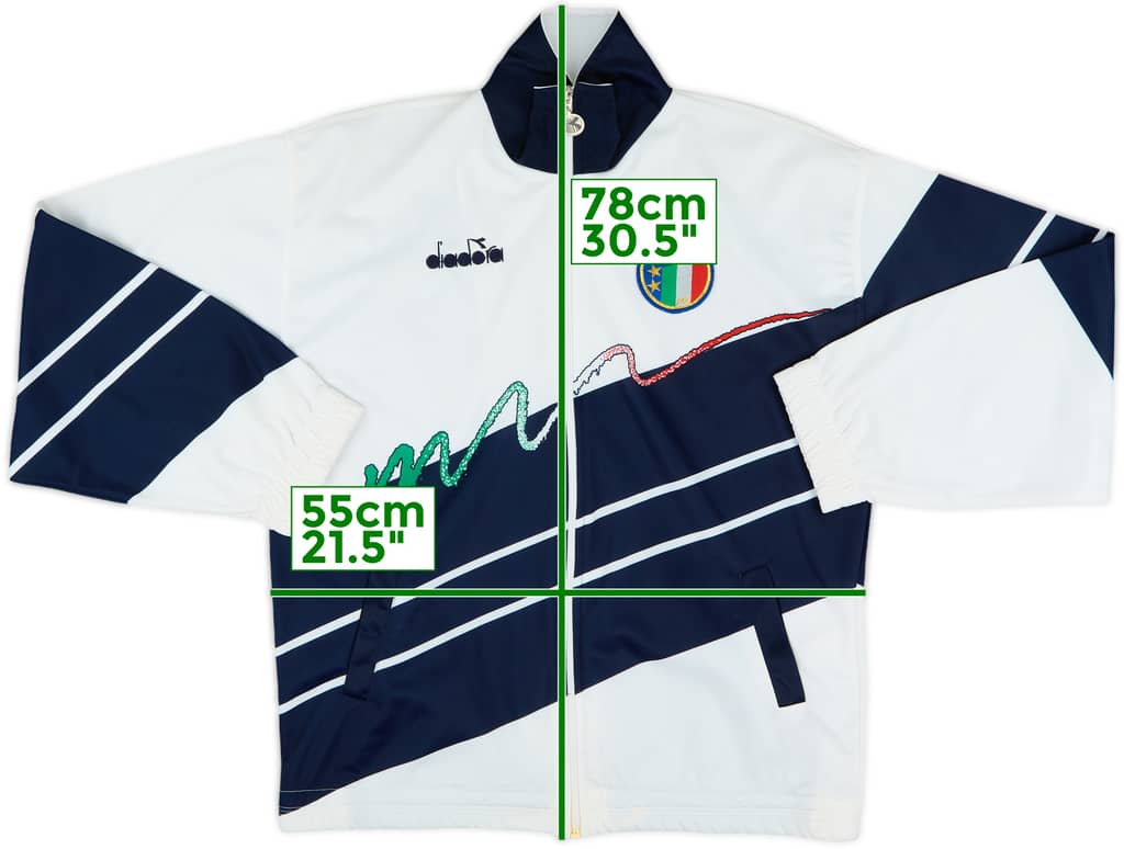 1990 Italy Diadora Track Jacket - 7/10 - (L)