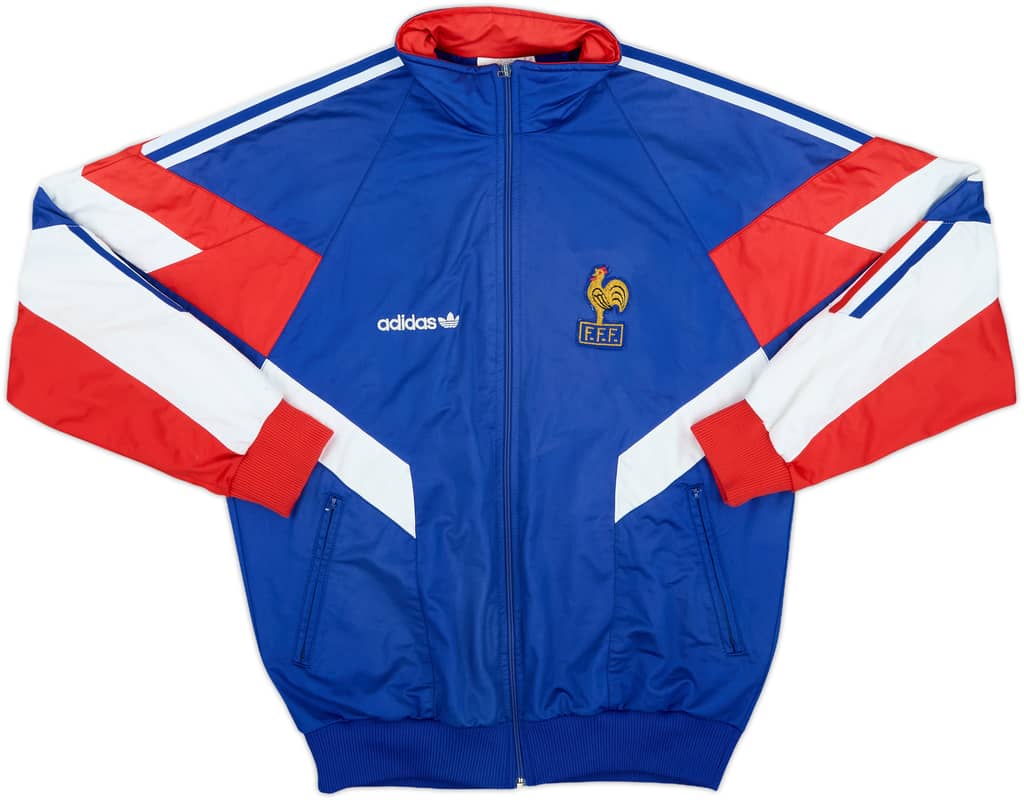 1990-92 France adidas Track Jacket - 8/10 - (S)