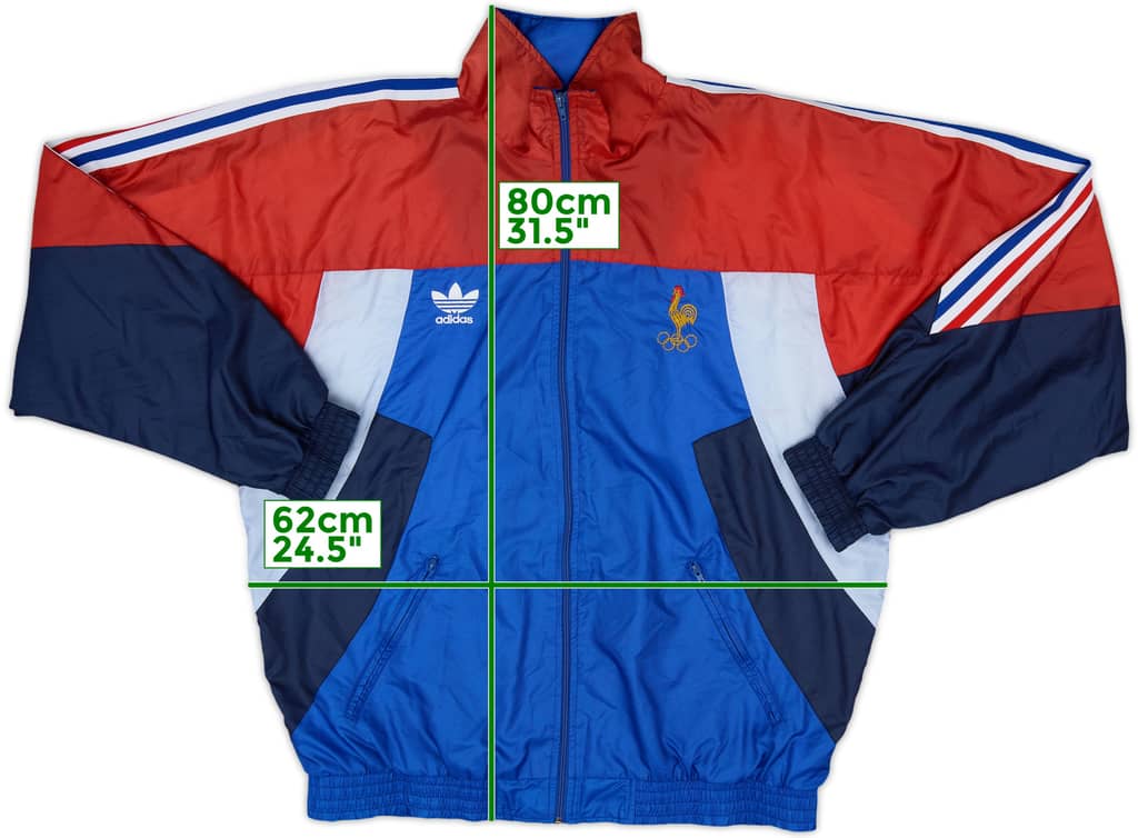 1992 France adidas Olympics Track Jacket - 8/10 - (L)