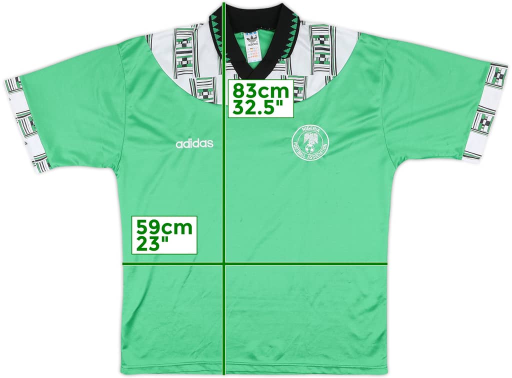 1994-95 Nigeria Home Shirt - 8/10 - (XL)
