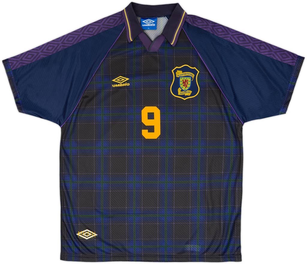 1994-96 Scotland Home Shirt McCoist #9