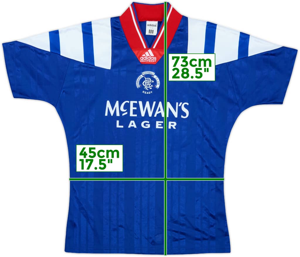1992-94 Rangers Home Shirt - 10/10 - (S)