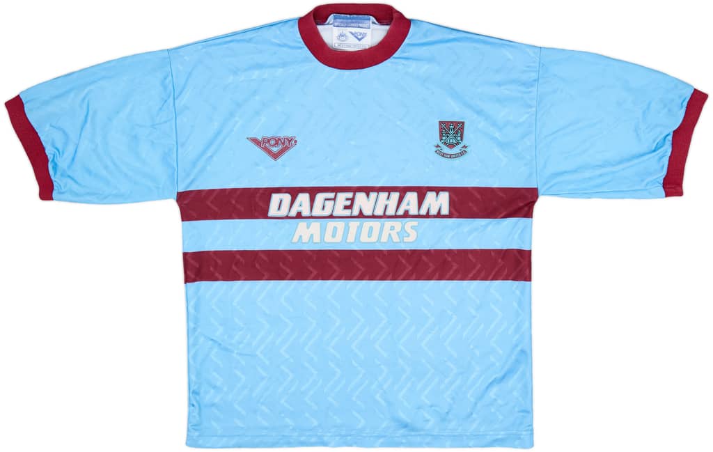 1993-95 West Ham Away Shirt - 8/10 - (L)