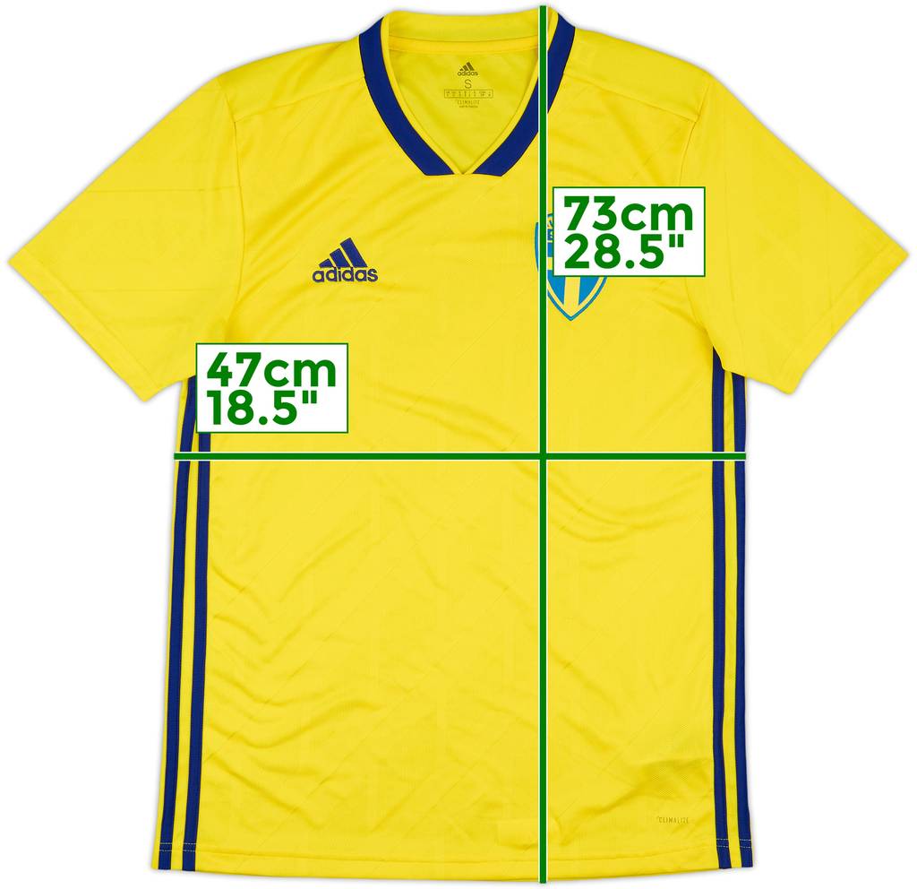 2018-20 Sweden Home Shirt - 7/10 - (S)