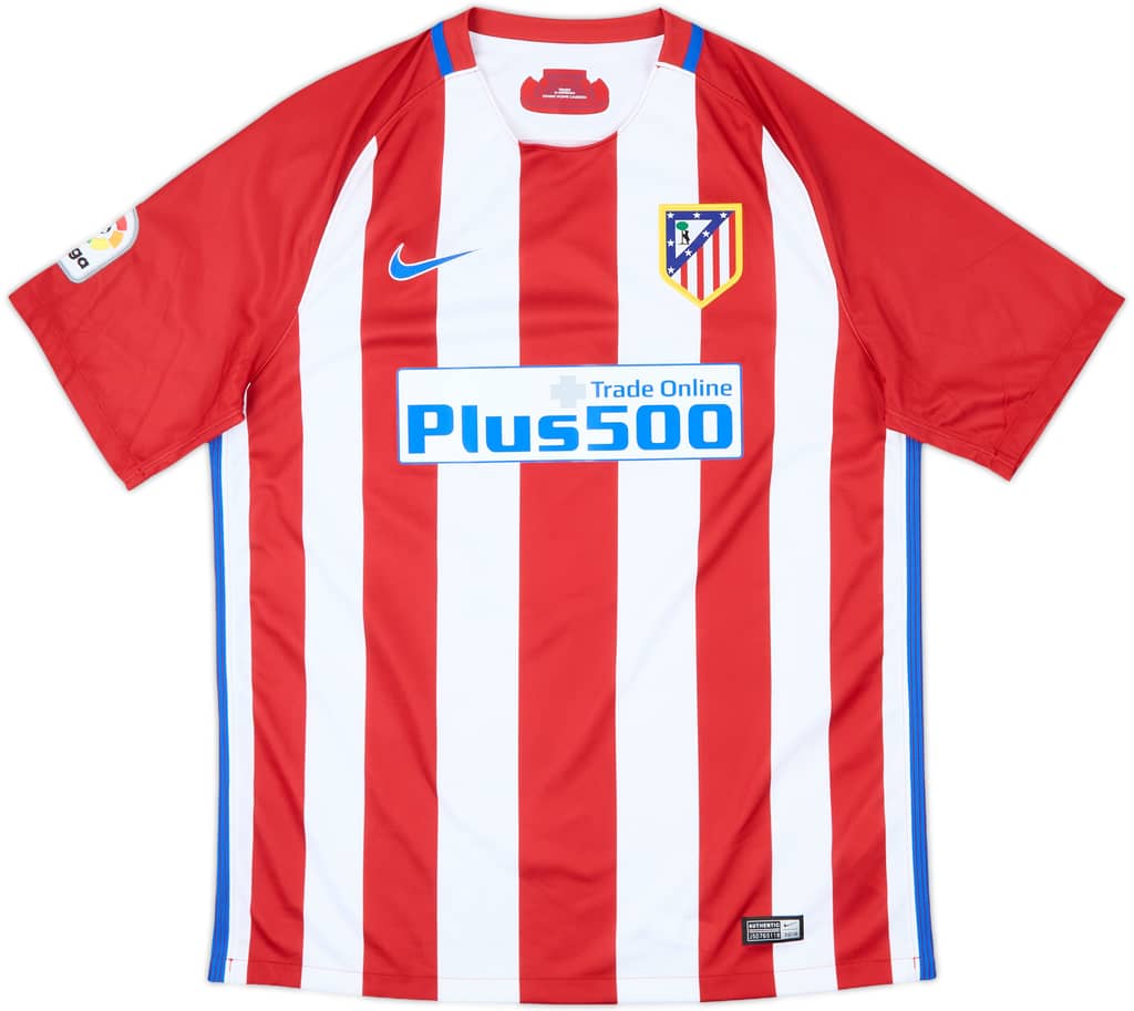 2016-17 Atletico Madrid Home Shirt - 5/10 - (L)