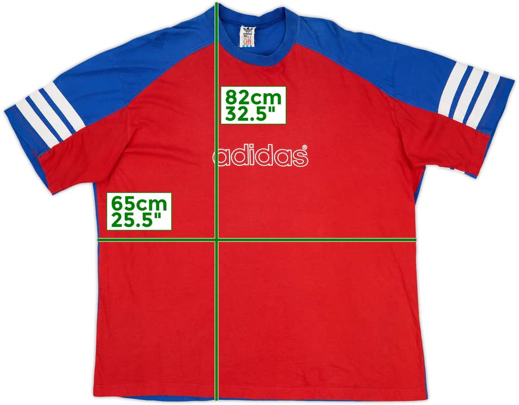 1995-96 Bayern Munich adidas Cotton Tee - 8/10 - (XL)