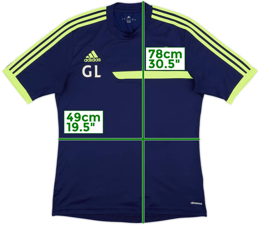 2013-14 Southampton adidas Training Shirt GL - 9/10 - (L)