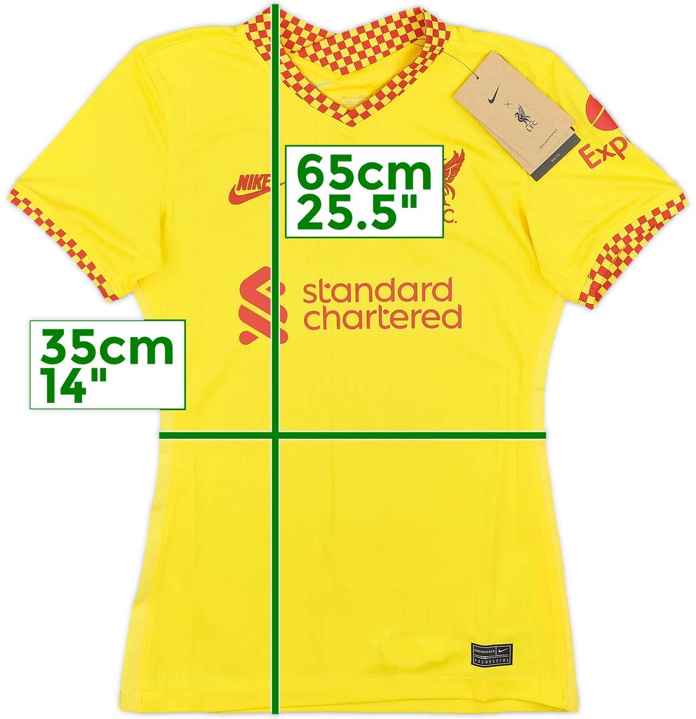 2021-22 Liverpool Third Shirt (Women's XS)