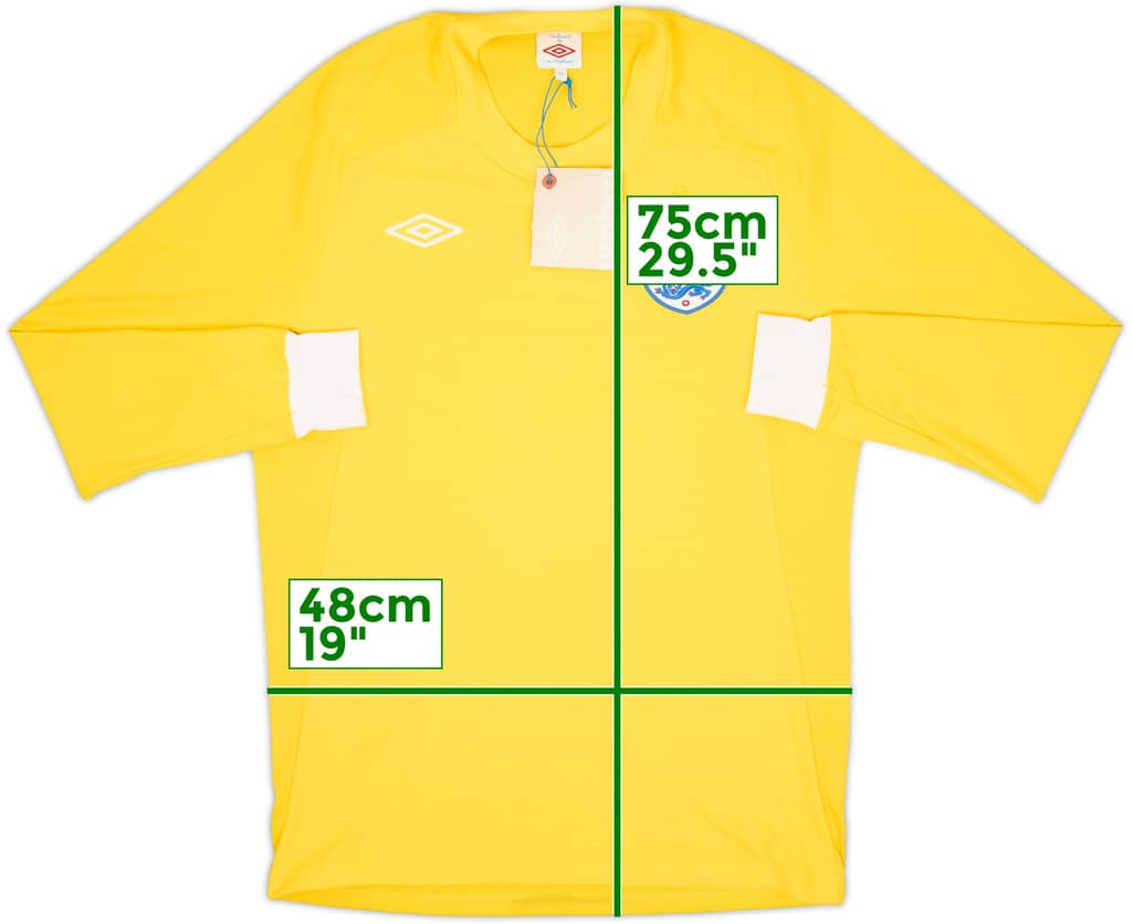 2010-11 England GK Shirt (M)