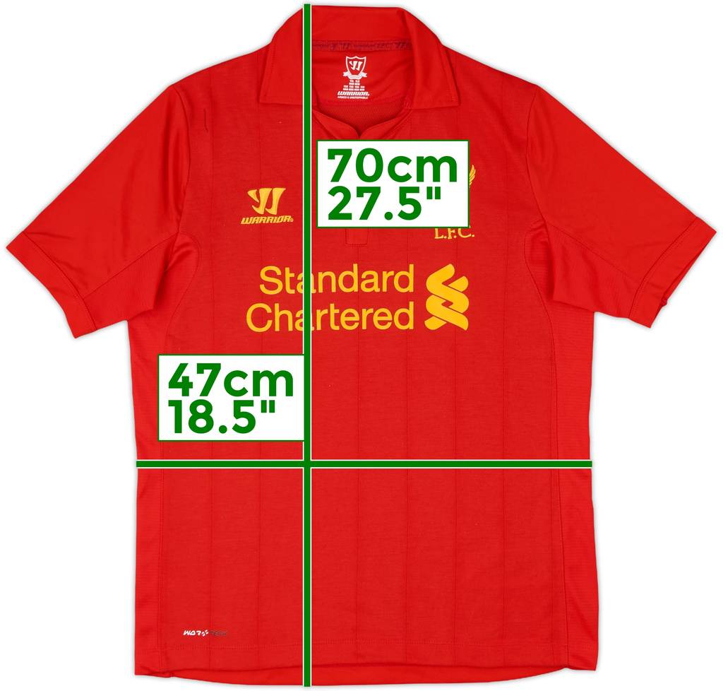 2012-13 Liverpool Home Shirt - 9/10 - (XL.Boys)