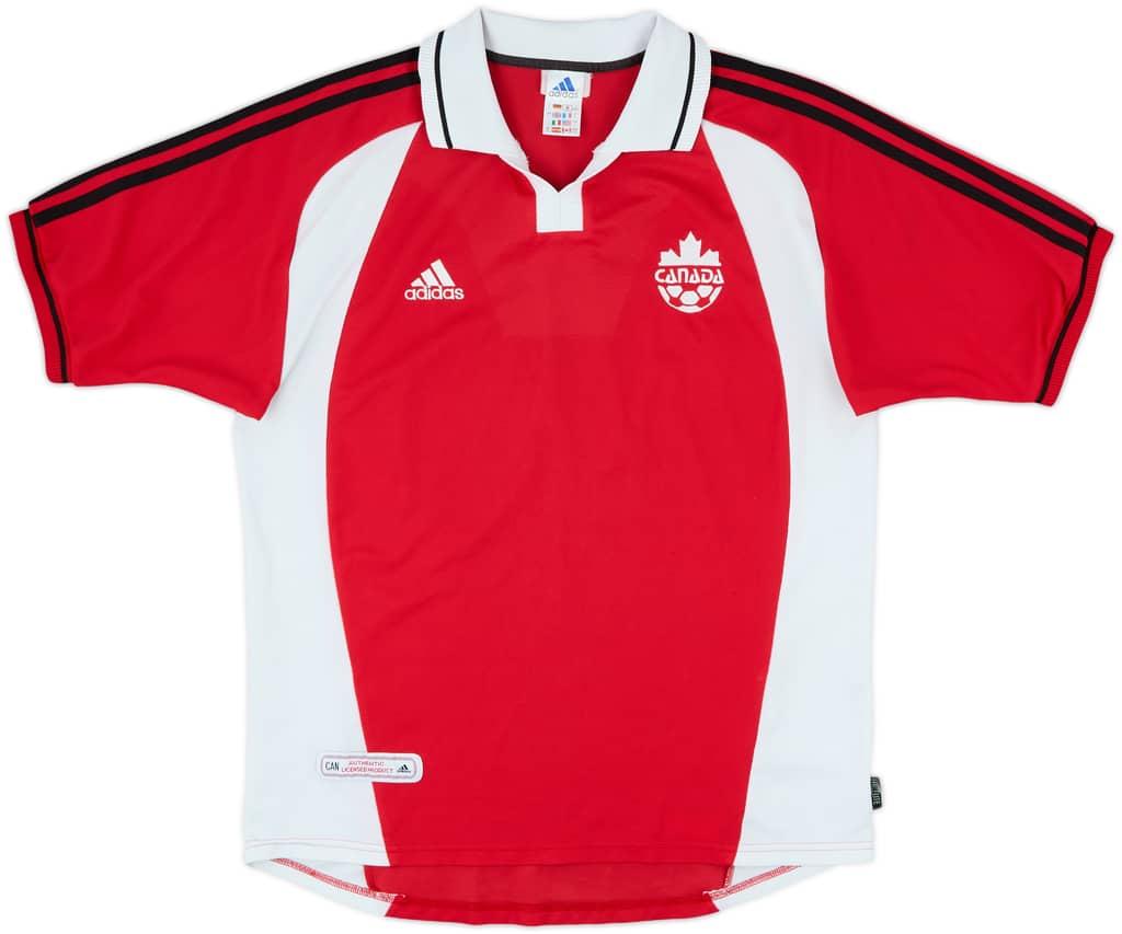 2000-02 Canada Home Shirt - 8/10 - (L)