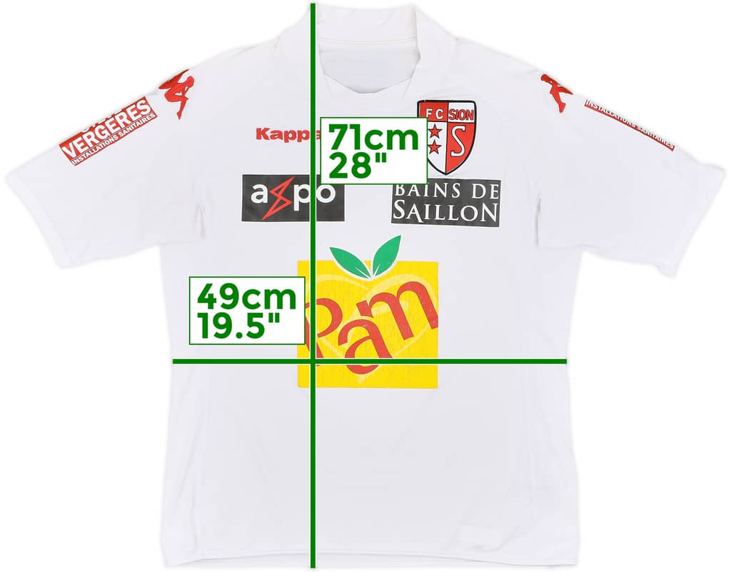 2009-10 FC Sion Home Shirt - 6/10 - (L)