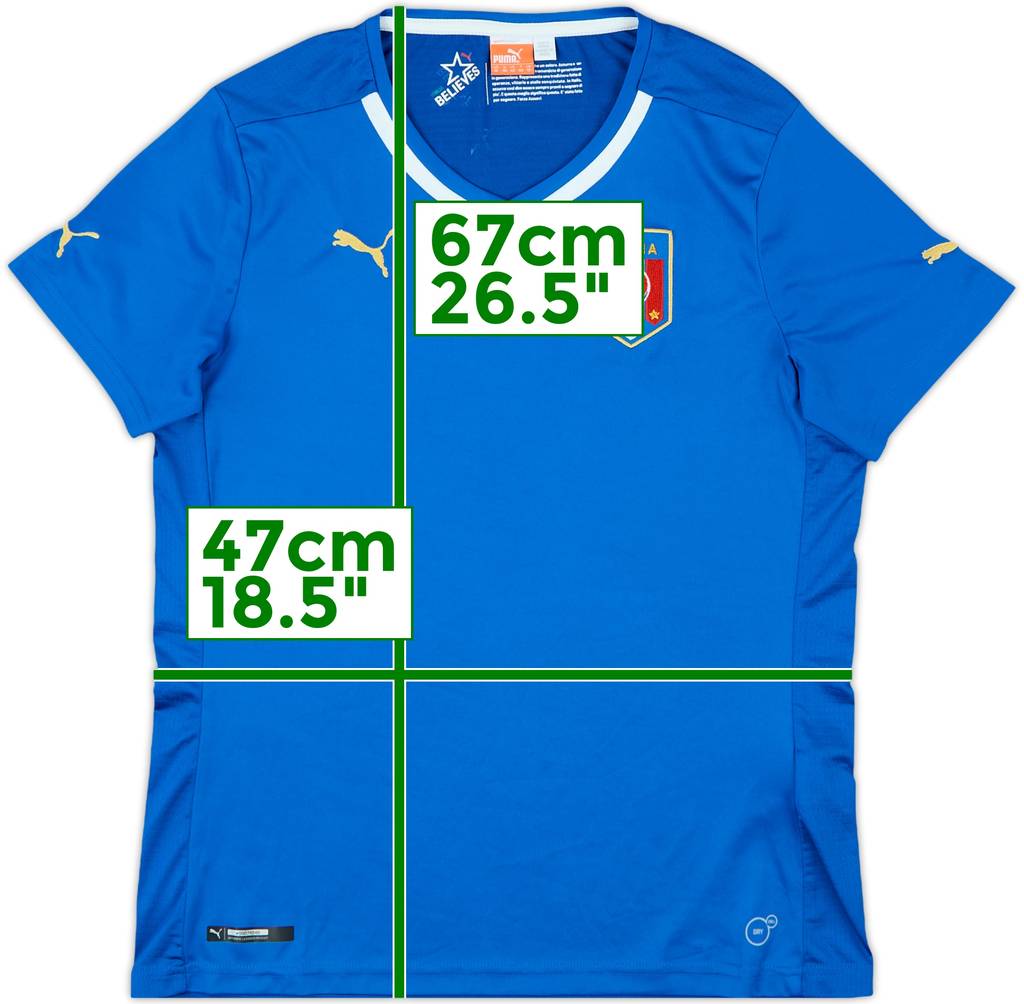 2014-15 Italy Home Shirt - 7/10 - (Women's M)