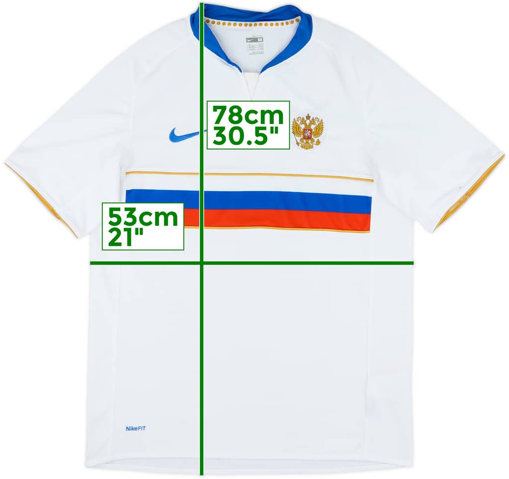 2008 Russia Home Shirt - 8/10 - (M)