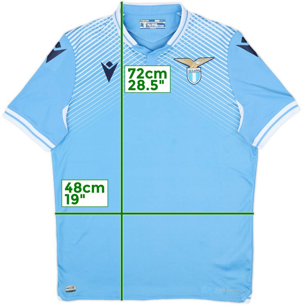 2020-21 Lazio Home Shirt - 9/10 - (S)