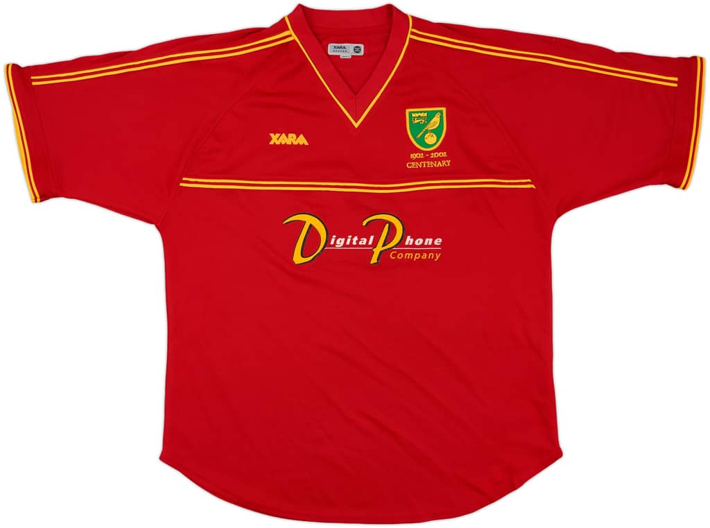 2001-02 Norwich Centenary Away Shirt - 8/10 - (L)