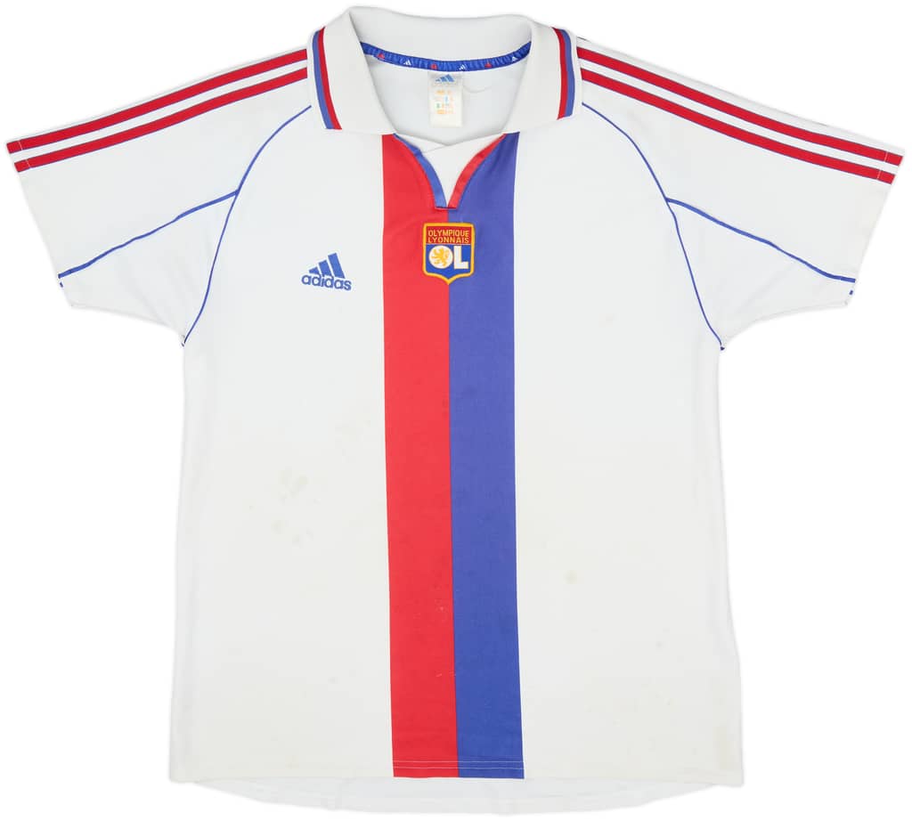 2000-01 Lyon Player Issue Home Shirt - 5/10 - (M)