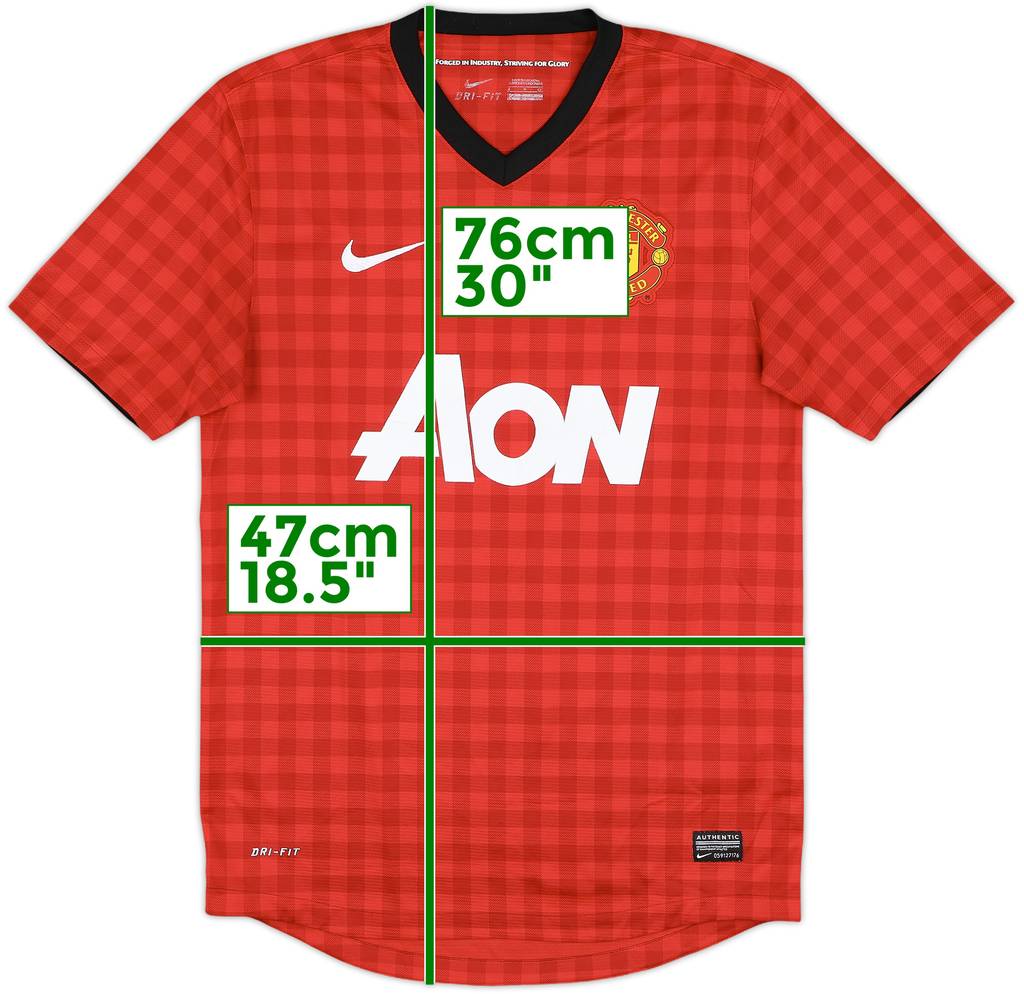 2012-13 Manchester United Home Shirt - 5/10 - (S)