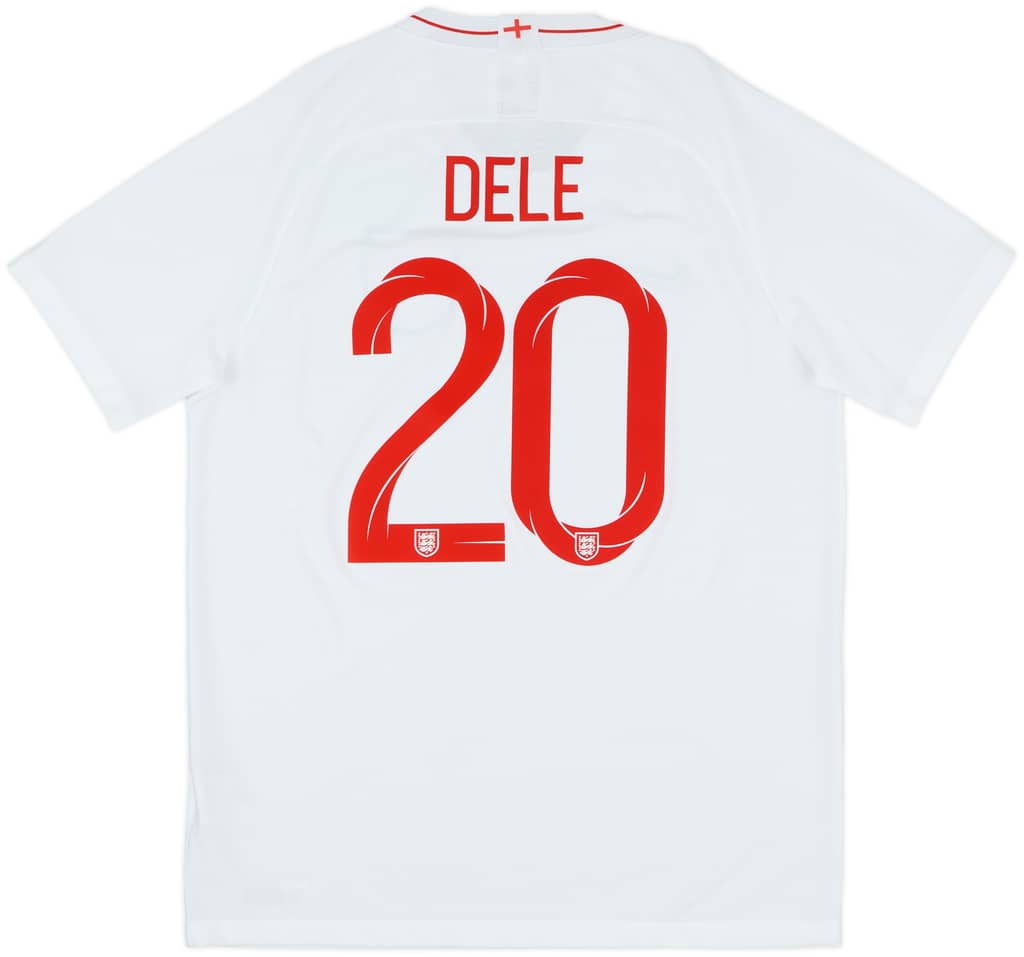 2018-19 England Home Shirt Dele #20 - 8/10 - (S)