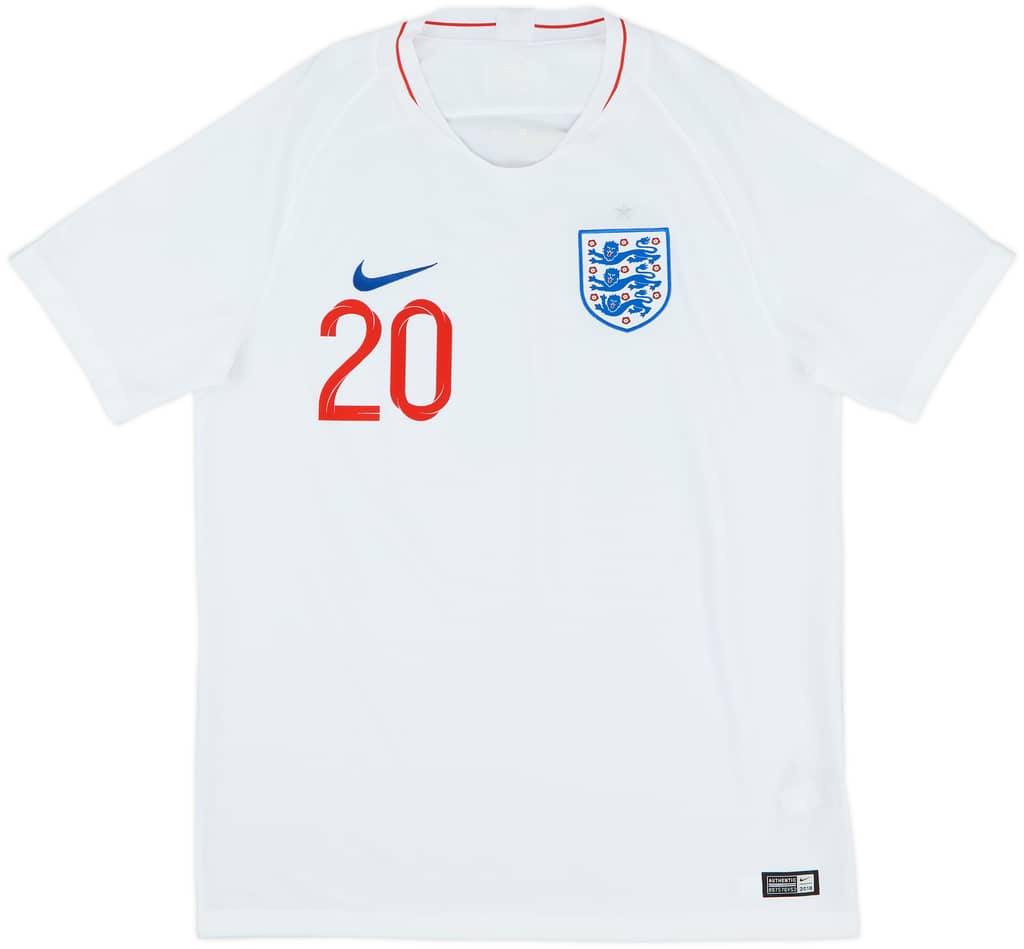 2018-19 England Home Shirt Dele #20 - 6/10 - (S)